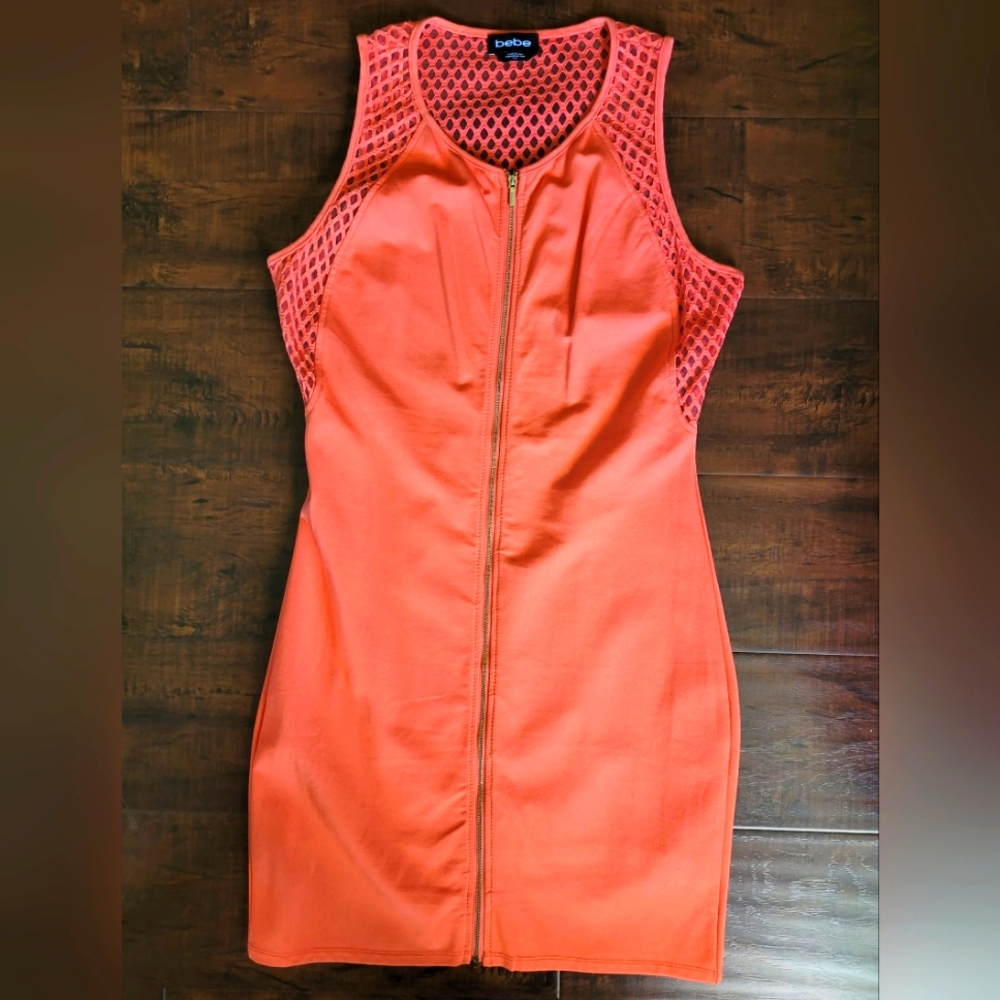 Orange Sleeveless Dress